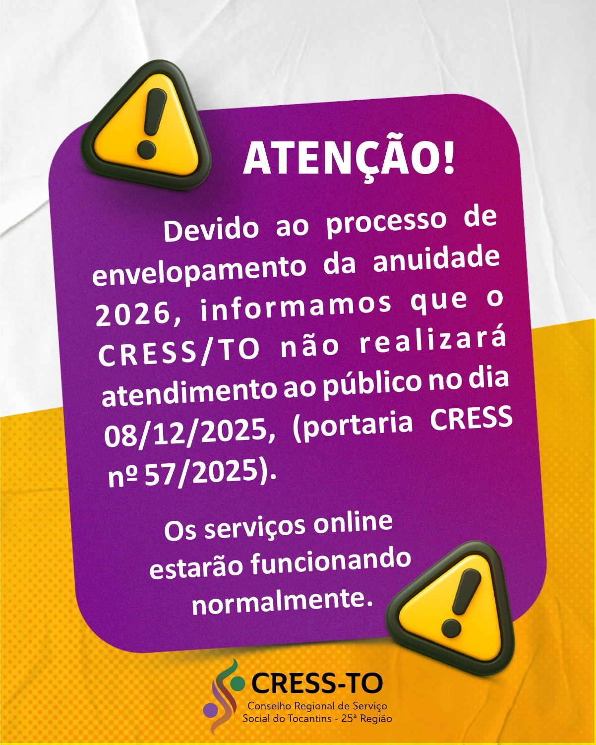 Aviso 04/12